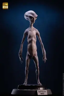 Statue reptilian grey maquette by steve wang